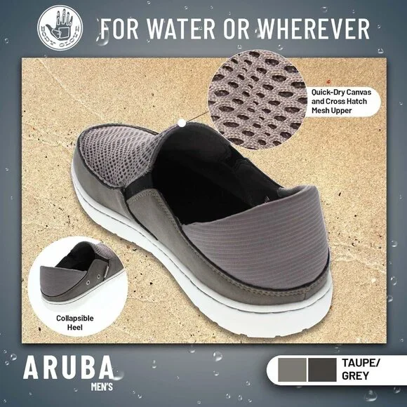Body Glove Casual Boat Shoe Aruba Water Shoes Fishing Slip On Men's Size…
